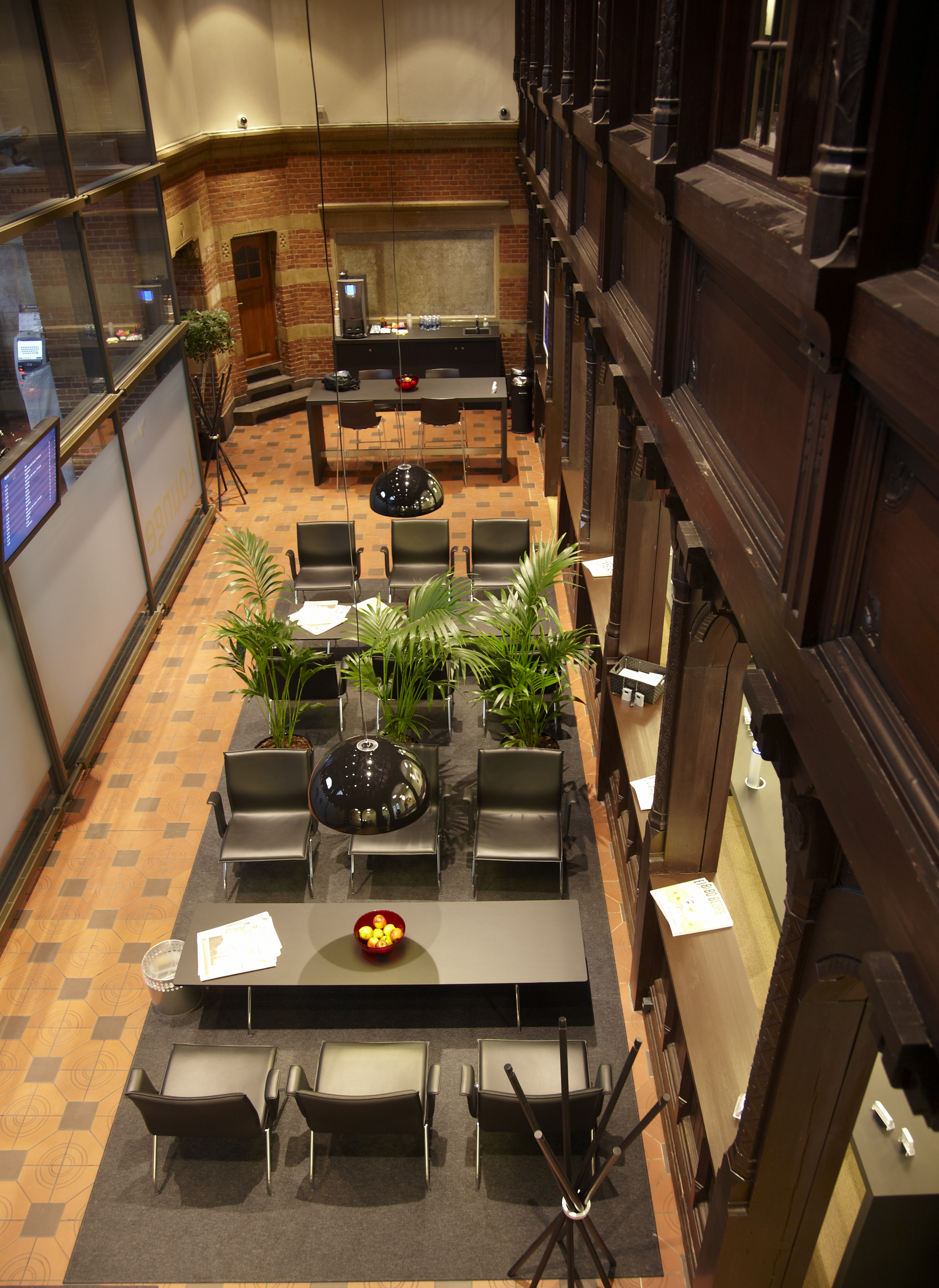 Filt afpasset tæppe i loungeområde